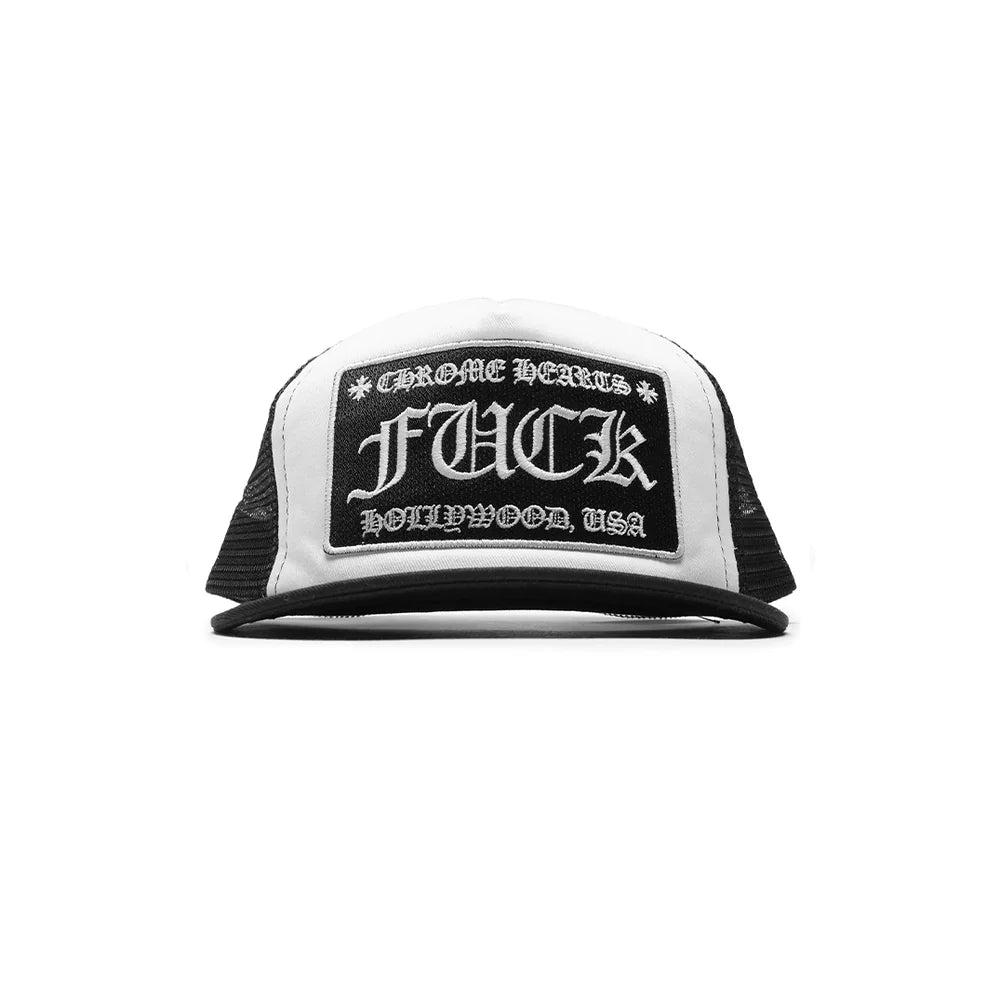 White F*** Trucker Hat